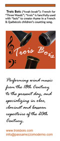 Trois Bois flyer